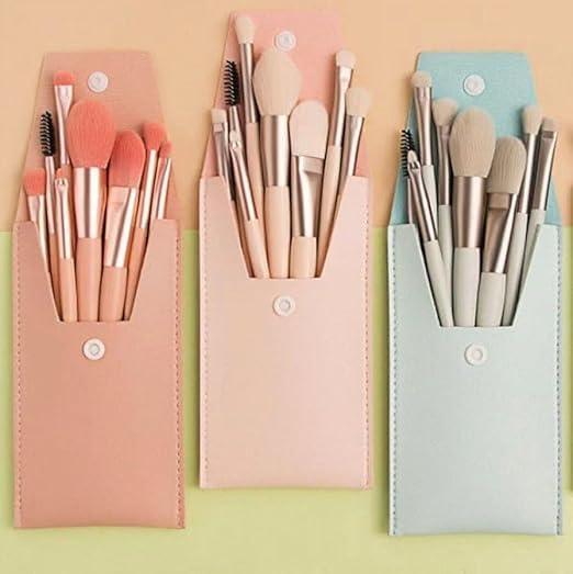MAKEUP BRUSH 8 PCS POUCH