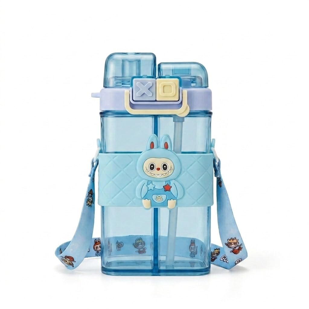 PRIMIUM KIDS DUAL COMPARTMENT WATER BOTTLE
