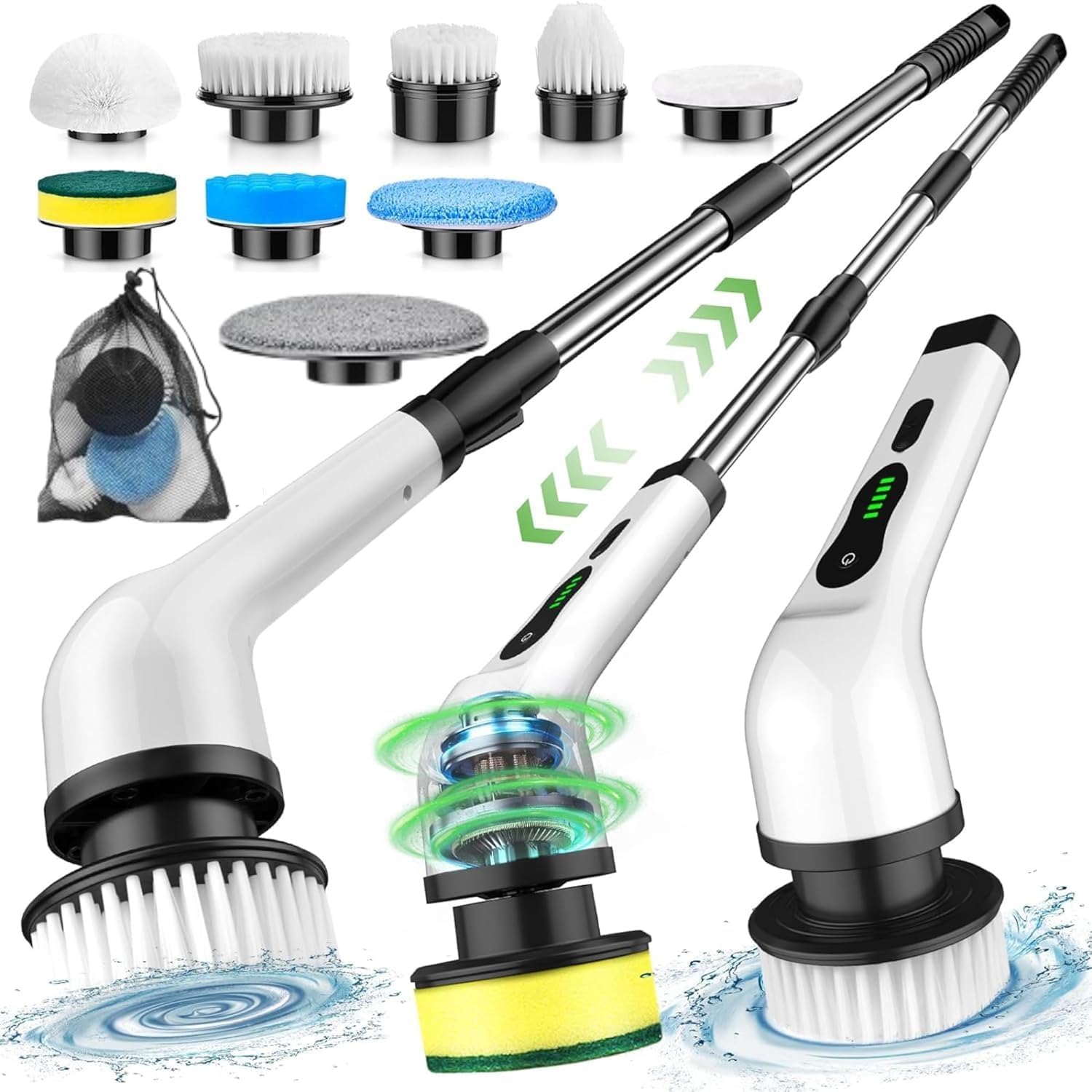 CORDLESS ELECTRIC SPIN SCRUBEER 9 IN 1