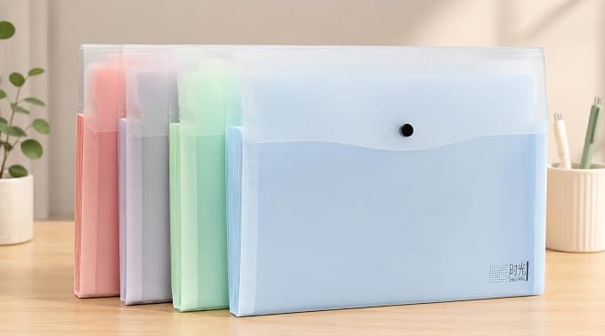 HORIZONTAL FILE FOLDER 12 POCKET A4 SIZE