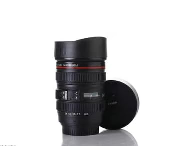 CAMERA MUG WITH 2 LIDS